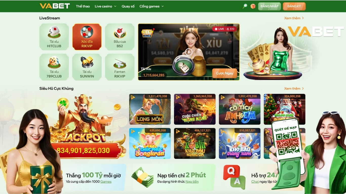 VABET 🥇 Web Cá Cược Cá Độ Bóng Đá - Casino Trực Tuyến Số #1